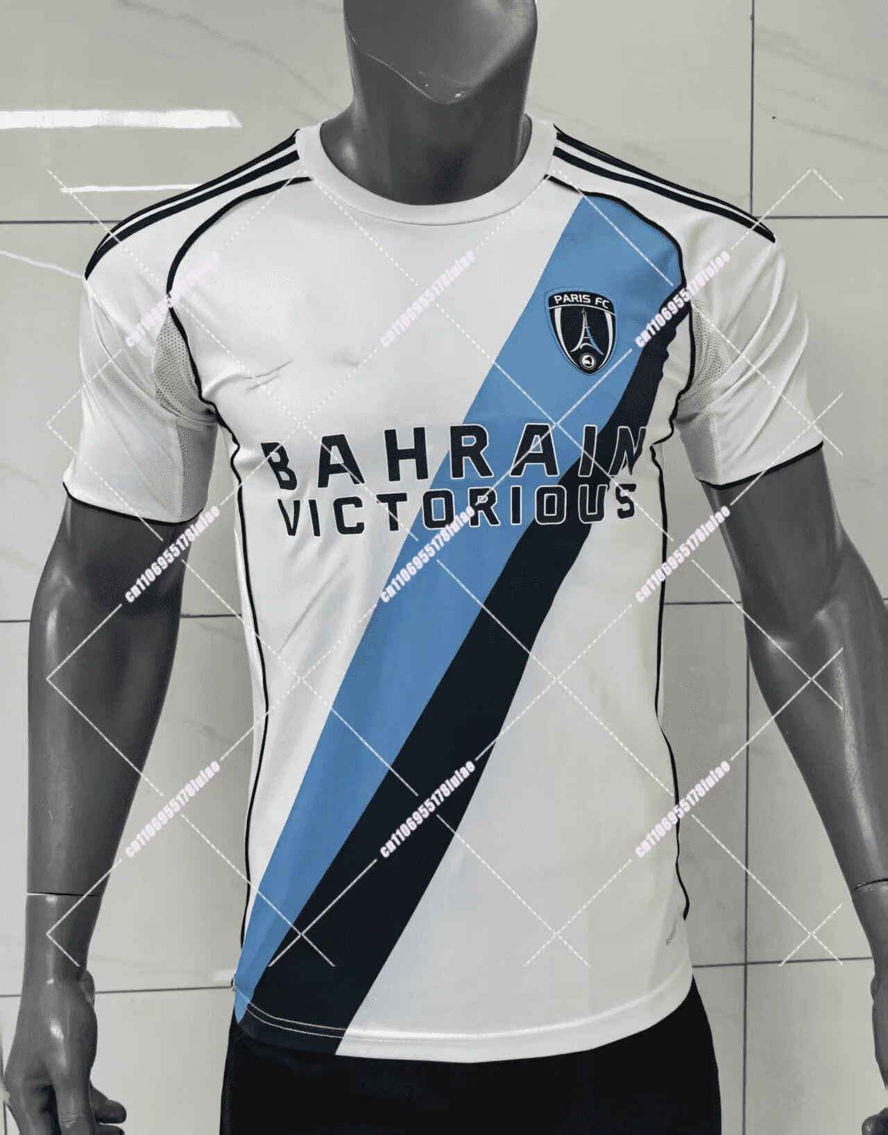 تي شيرت كرة القدم آرت ديكو باريس لعام 2026 - طباعة هندسية ثلاثية الأبعاد، إصدار محدود من ملابس مشجعي كرة القدم، جيرسي تدريب #1