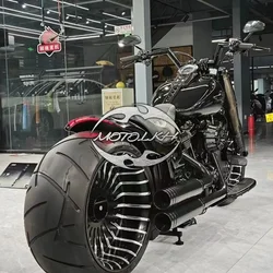 1-1/2‘’ APE Hanger Handlebar For harley Softail Fat Boy Breakout Dyna Fxdb Street BOB Rider Sportster Forty-Eight Xl883 96-24