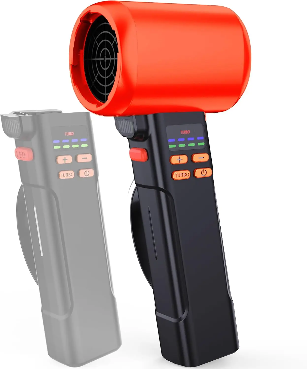 730PRO Car Blower for Drying Cordless | Up to 260MPH 740CFM Turbo Dryer Air Leaf Blower | Detachable Handle, 1.5H Type-C 3A Fast