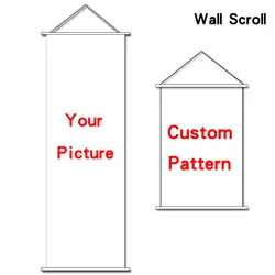 Pictures of celebrities or pets Anime Custom Print Wall Scroll Big Tapestry Room Wear Housewarming Gift