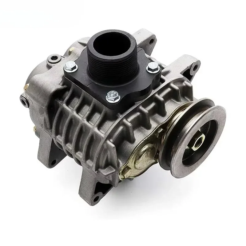For AISIN AMR300 Mini Roots Supercharger Compressor Blower Booster Turbine 0.5-1.3L With 4 5 6V Pulley Turbo Boost Control
