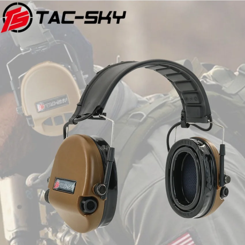 

TAC-SKY Tactical SORDIN Electronic Ear Muffs Airsoft Headphones Active Ear Defenders Hearing Protection Shooting&hunting Headset