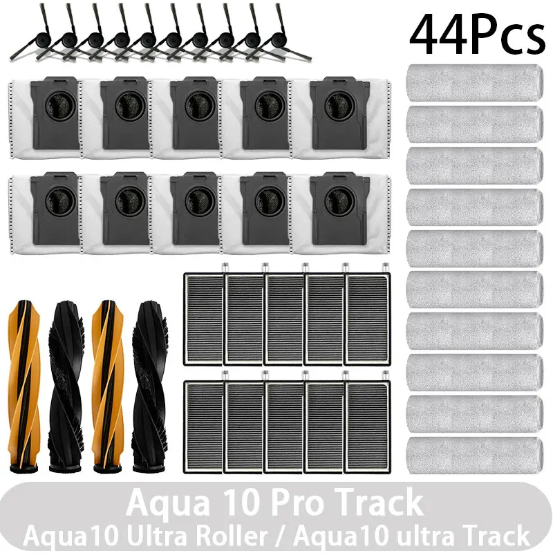 Dreame BOT Aqua 10 Pro Track / Aqua 10 Ultra Roller / Aqua 10 ultra Track Vacuümonderdelen Borstelfilterzakaccessoires