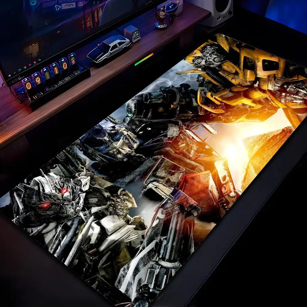 

Transformers Autobot Mouse Pad Mousepad HD Printing Computer Gamers Locking Edge Non-slip Mouse Pad XXL90x40cm Keyboard PC Desk