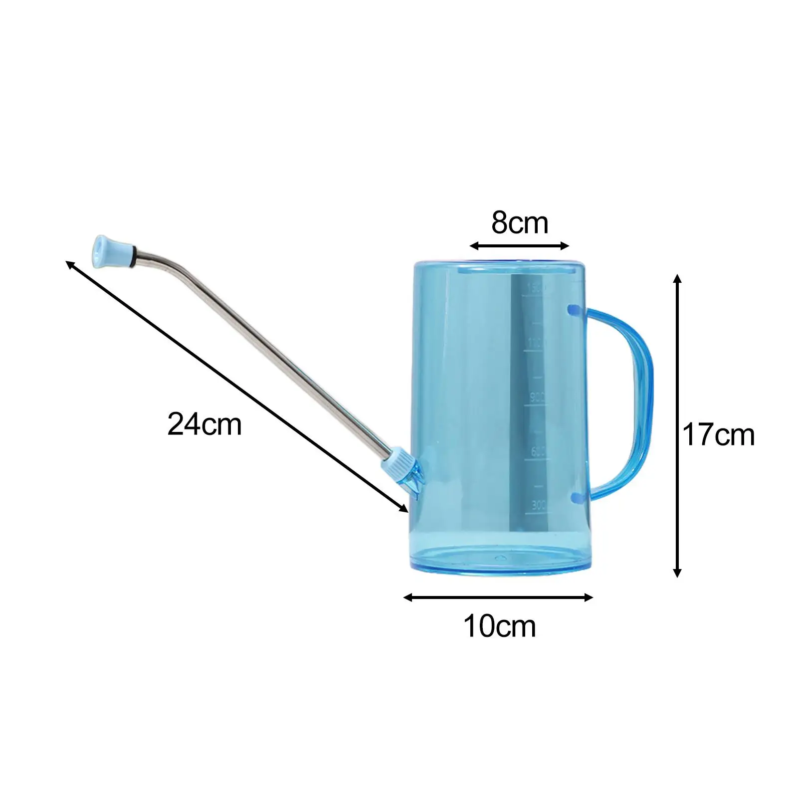 Watering Can with Removable Long Spout Ergonomic Handle Gifts Enlarged Water