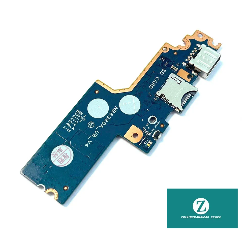 NB6380A For LENOVO Yoga 7 14IRL8 82YL Yoga 7 14ARP8 82YM SD CARD READER USB POWER BUTTON Board 5C50S25538