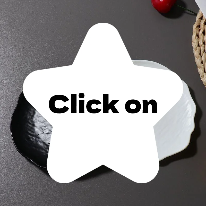 Ceramic Serving Plate With Matte Frosted Surface And Wavy Edge For Kitchen Snack Dessert Fruit Sushi Plate Supply For Daily Use