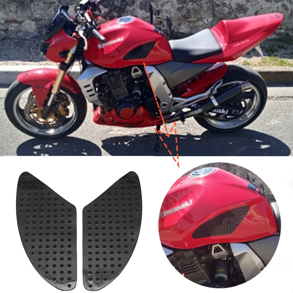 

Tank Pad For KAWASAKI Z750 Z1000 Z 1000 2007 2008 2009 Motorcycle Accessories Side Anti Slip Knee Grip Sticker