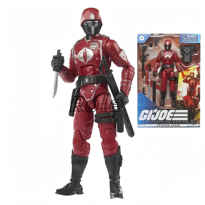 

【In Stock】Original Packaging G.I.JOE Scarlet Guard 6-inch Hand-made Action Doll Model Ornaments Gift Collection