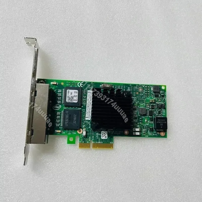 For I350-T4 0Y10X9 0X8DHT 09YD6K 0T34F4 Four Port Gigabit Ethernet Server Network Interface Card NIC Adapter