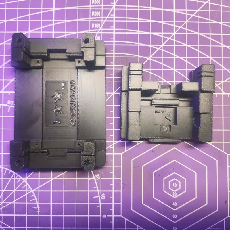 

1Set For Tamiya 4WD Car Model MS Chassis Cutting Die Internal Shock Absorber Battery Settlement Cut Mold Modified Accessories