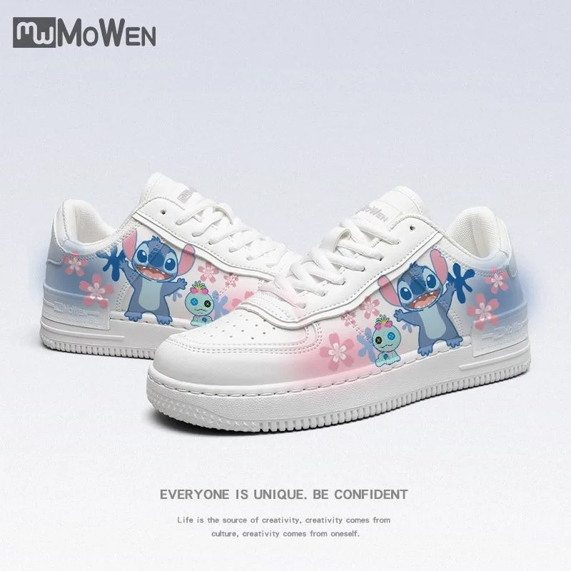 Lilo & Stitch Sneakers Kawaii Cartoon Stitch Shoes Little Monster Pattern Anime Shoes Casual Sports Shoes Cosplay Cosutme