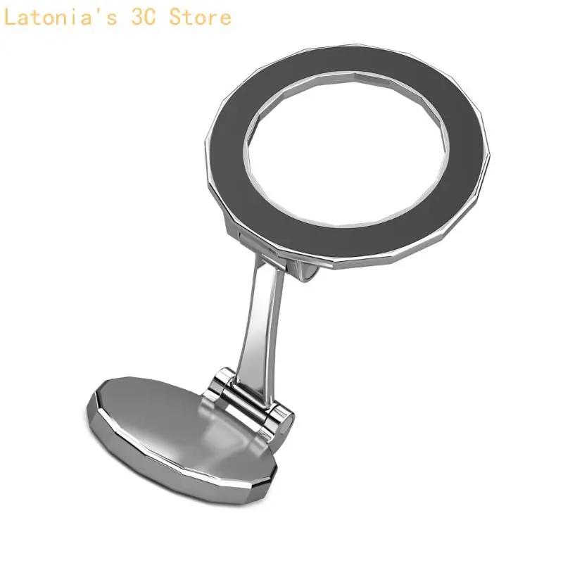 360 Grad drehbarer Autotelefonhalter für Telefon 17 16, faltbarer Magnethalter X3UB – Detail 7