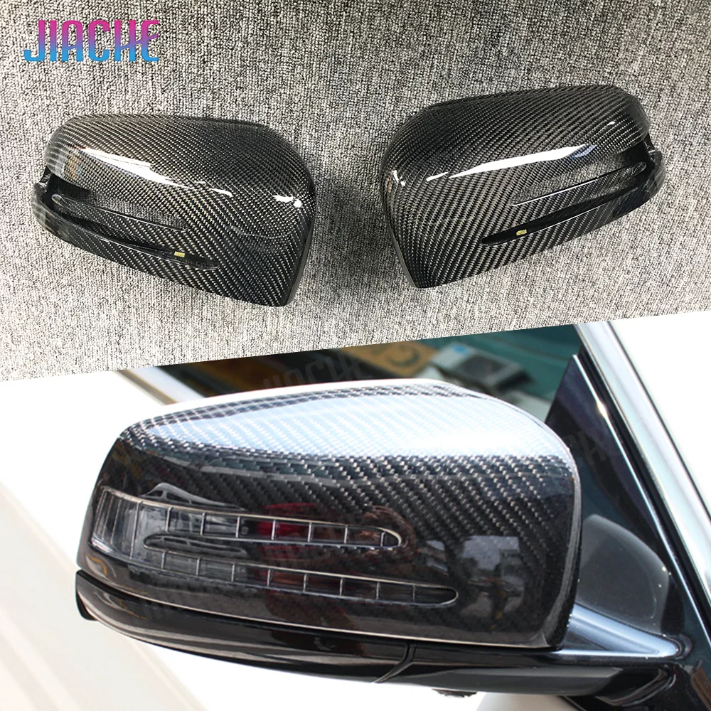 

Carbon Fiber Rearview Side Mirror Cover Trim Cap For Mercedes Benz A C CLA GLA CLS Class W176 W117 W204 W212 W218 W207 2013-18