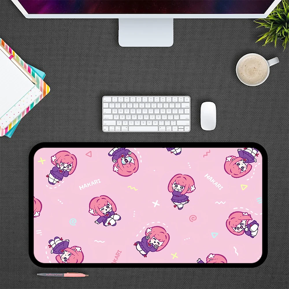 Tappetini per mouse anime Tappetino per scrivania Kawaii Accessori per ufficio artistico Tappetino per mouse antiscivolo Tastiera e mouse Gamer900x400 mm