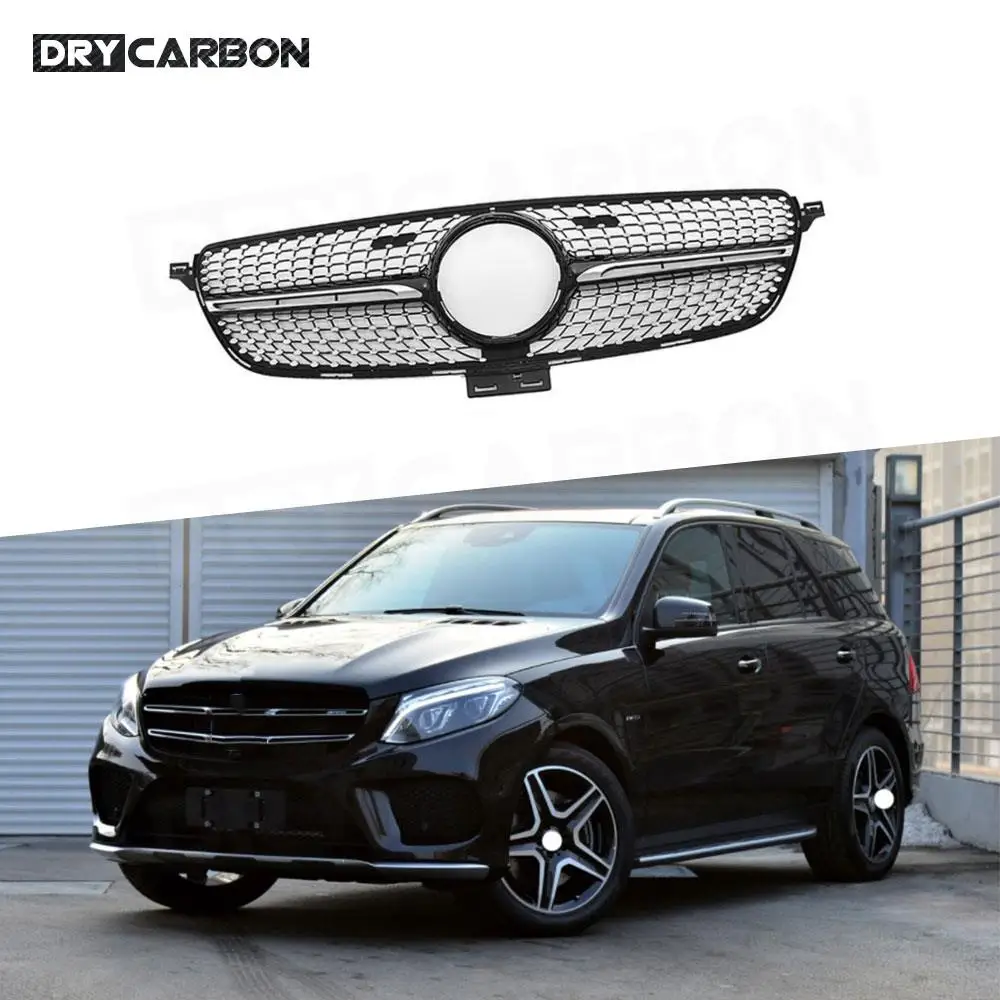 

Car Front Bumper Mesh Grille Grills for Mercedes Benz GLE SUV W166 2015 - 2019 Car Styling Intake Mesh