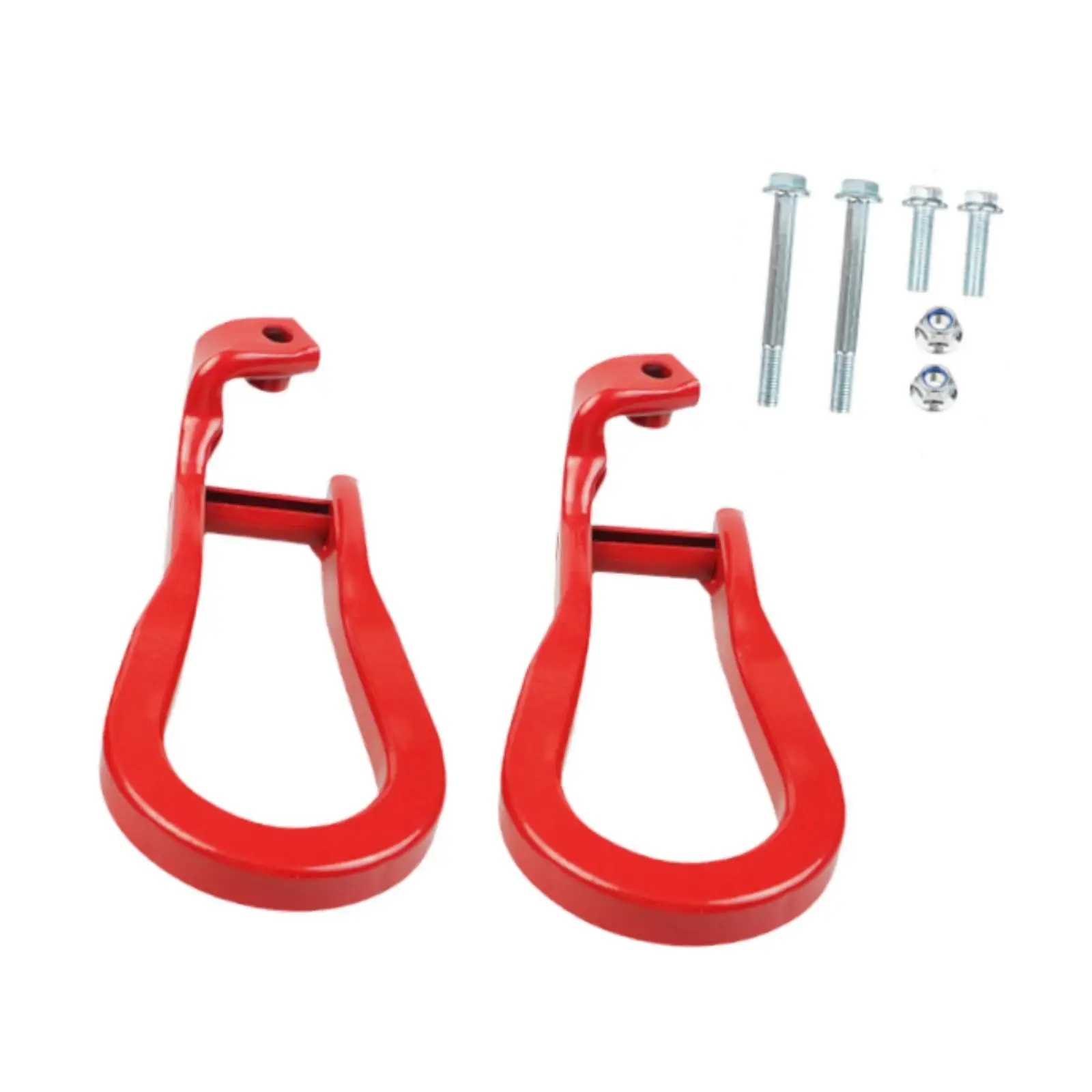 

Front Tow Hooks Auto Accessory Secure High Strength Trailer Ring Front Lower Bumper for Replaces 84072464 Chevy 2015-2019