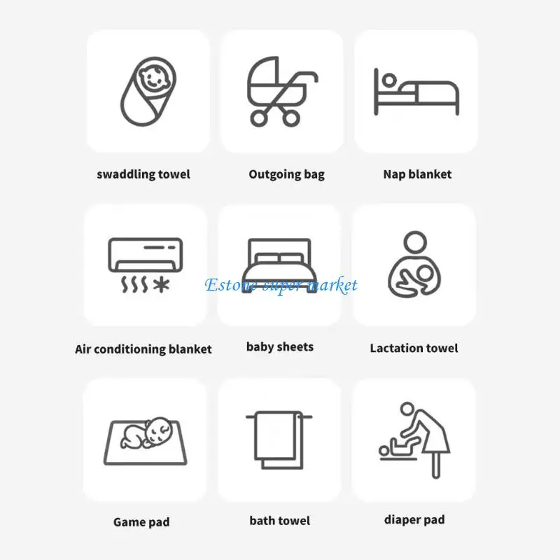 090B Swaddles ทารกที่อบอุ่นห่อผ้าห่มผ้าห่มผ้าฝ้ายระบายอากาศนุ่มคุณสมบัติที่น่ารัก