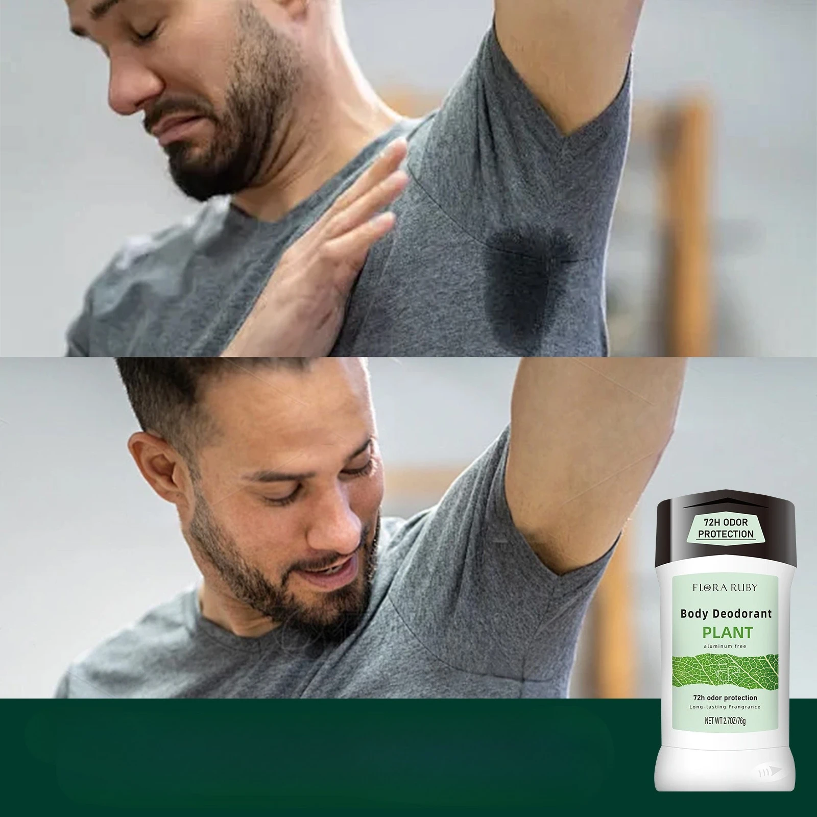 

Antiperspirant deodorant stick dilute odor fresh solid deodorant cream and last for a long time Skincare