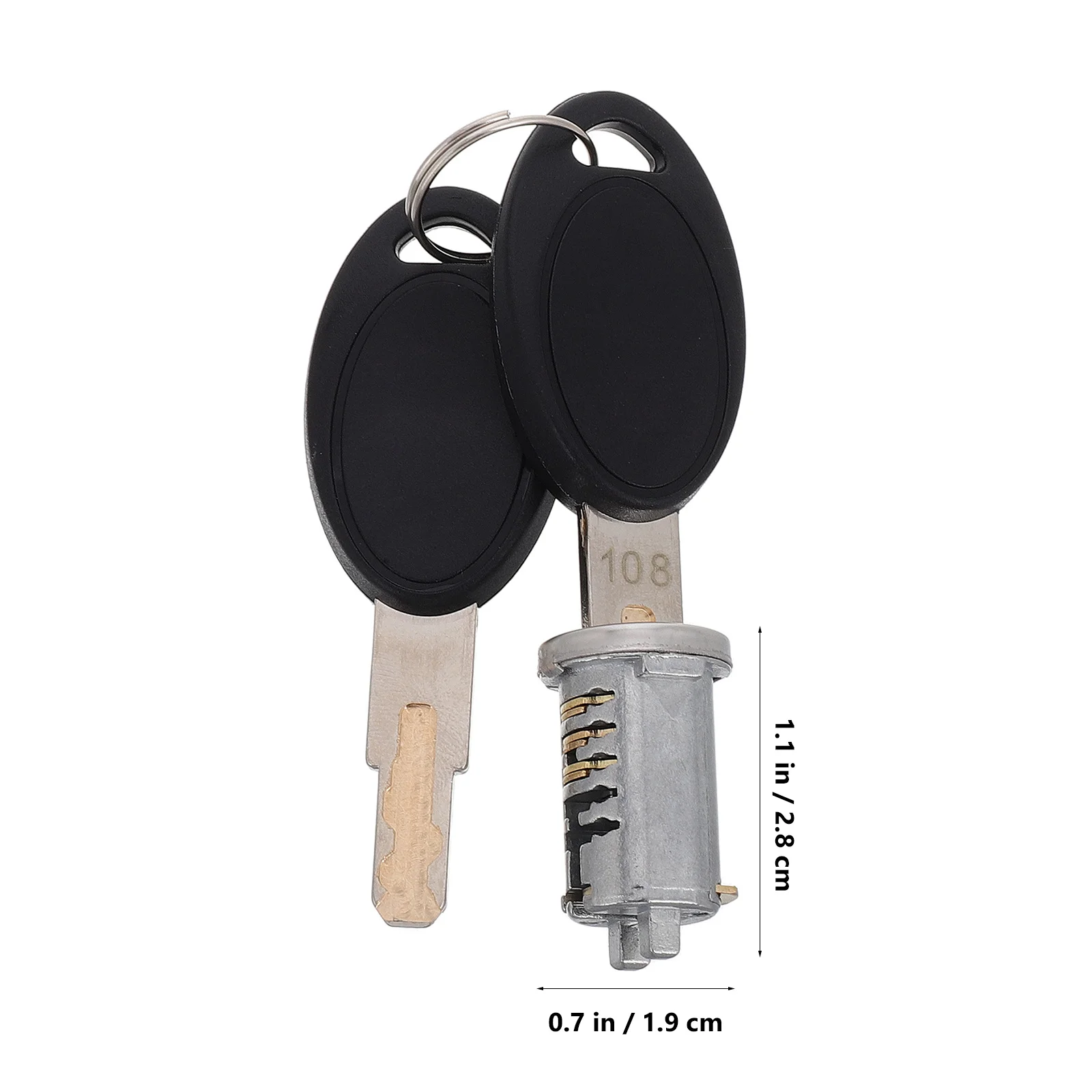 مزلاج باب مقطورة آمن بقفل Rv لفتحة مقصورة الأمتعة ومدخل سهل التركيب للسفر لمسافات طويلة #4