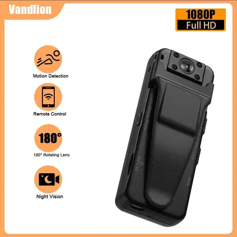 Vandlion A8 WiFi Camera 4pcs IR Night Vision Light Motion Detection Wireless Video Recorder HD 1080P Strong Magnetic Cam