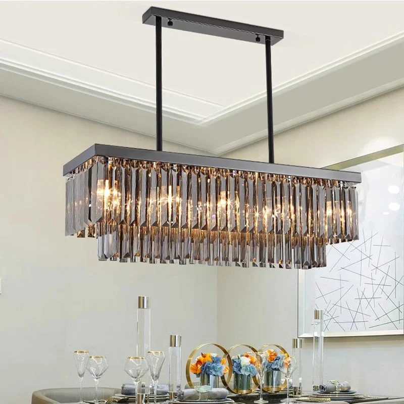 

Nordic Home Decor Dining Room Pendant Lamp Lights Indoor Lighting Crystal Lamp Hanging Light Chandelier Lamps for Living Room