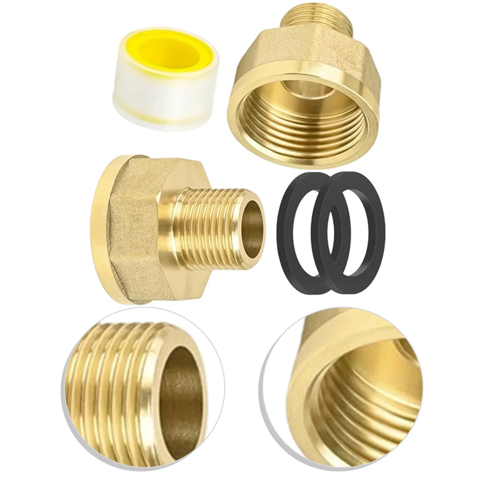 Threaded Connector Brass Reducer For Garden Irrigation Threaded Connection Brass Reducing Connector For Plumbing