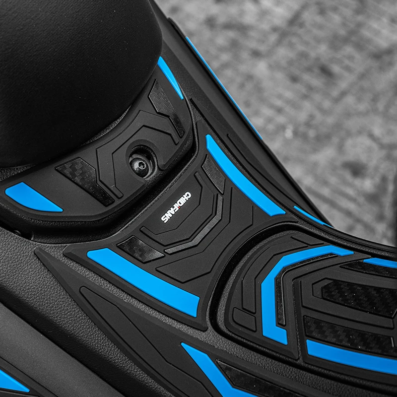 

Motorcycle Fuel Tank Protection Pad Stickers Wear Resistant Rubber Decoration Kit Compatible with NMAX155