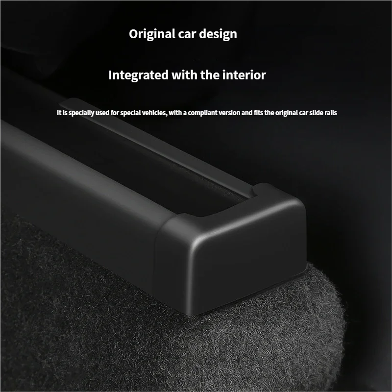 CT For 4pcs Model Y Juniper Model 3 2024-2026 Anti-bumping Rear Seat Rails Cover Safety Children Kids Parts Trim Accessories