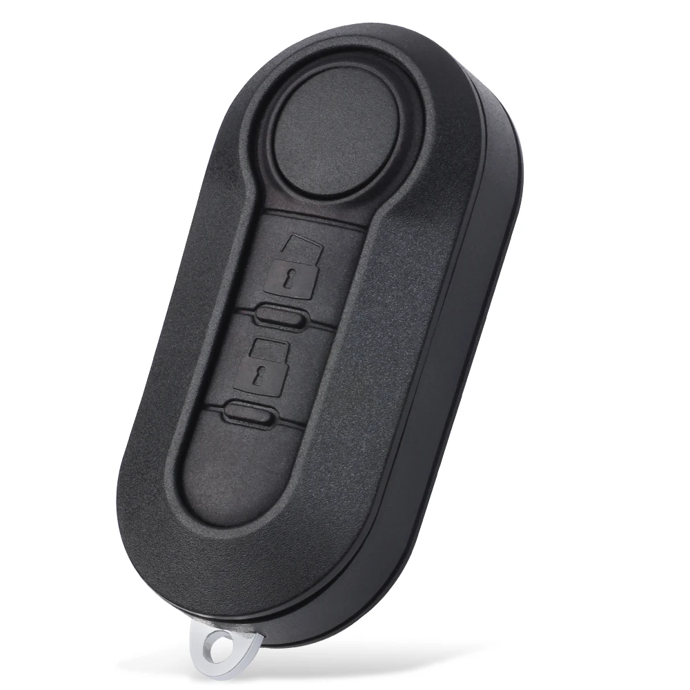 DIYKEY RX2TRF198 Marelli BSI System Remote Key Fob Auto for Fiat 500 500L 2 Buttons 433MHz PCF7946 ID46 Chip Delphi BSI System