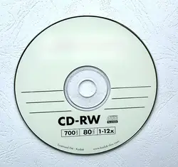 Wholesale 5 Discs A+ 1-12x 700 MB Blank 100% Authentic CD RW Disc