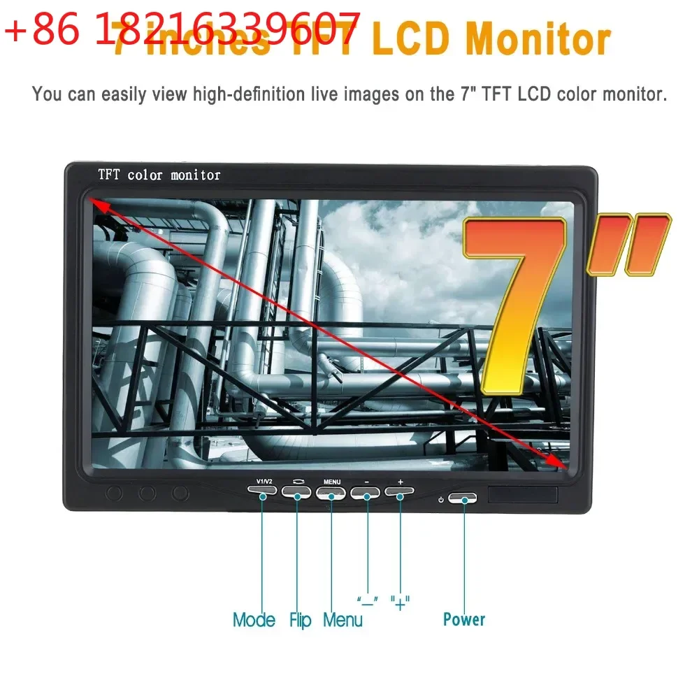 YAO   7/9 Inch Screen  or Display or HD 1080P of the Pipe Inspection Camera and Endoscope Monitor Aparts and Accessories