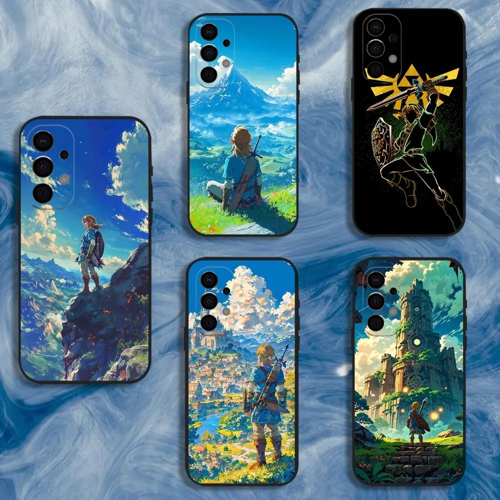 

Hot Retro Game Z-Zeldas Phone Case For Samsung S25,S24,S21,S22,S23,S30,Ultra,S20,Plus,Fe,Lite,Note,10,9,5G Black Cover