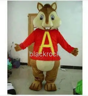 Nieuwe Volwassen Hot Sale Foam Schattige Chipmunk Fancy Cartoon Mascotte Kostuum Pluche Kerst Fancy Dress Halloween Mascotte Kostuum