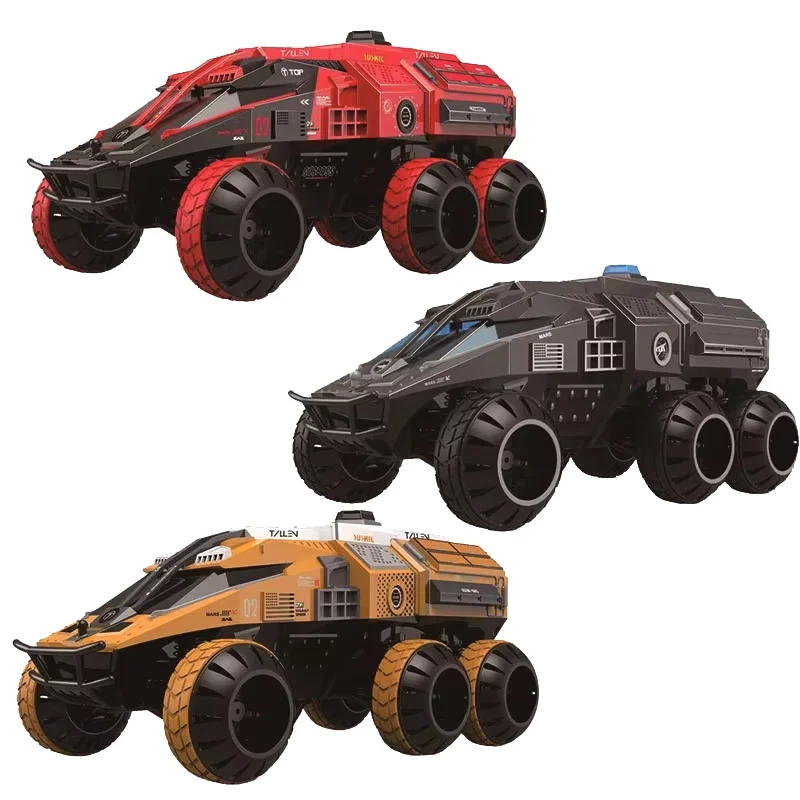 Juguetes de Control remoto, coche Rc a escala completa 1:12, coche de detección de Marte G2065, vehículo espacial de seis ruedas, tanque Rc para regalos de cumpleaños