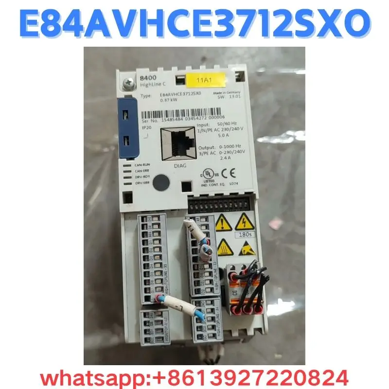 

Used frequency converter E84AVHCE3712SXO test OK Fast Shipping