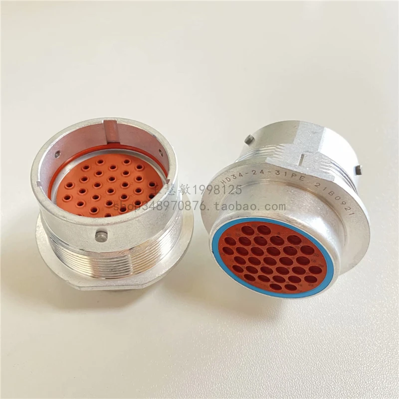 HD34-24-31PE DEUTSCH round car connector 31P male pin plug socket