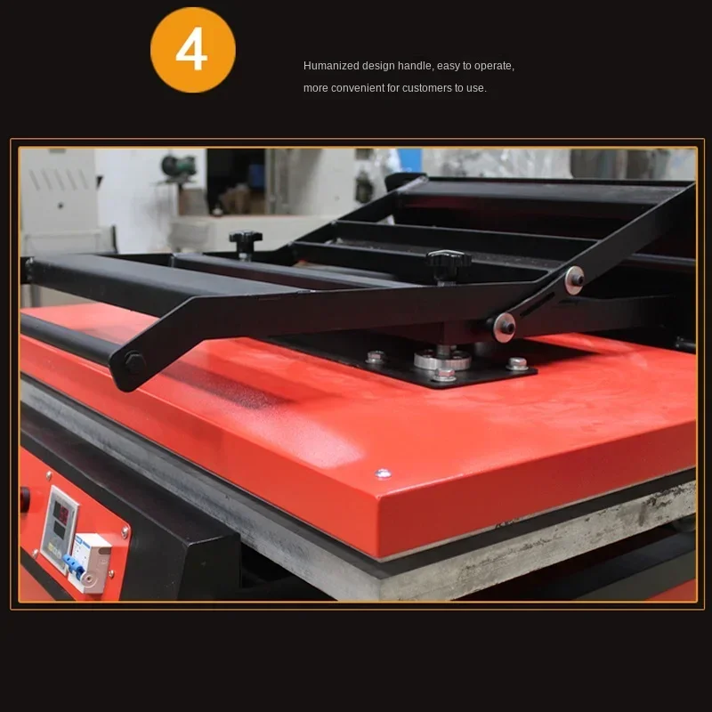 أدوات الصحافة الحرارة الصغيرة 60X80CM تي شيرت الصحافة الساخنة Heatpress التسامي قميص مطبوع نقل آلة ختم الساخن