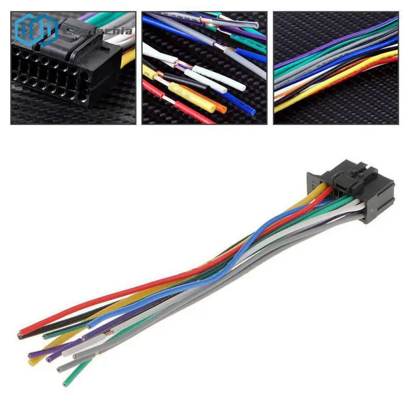 New Car Stereo Player Plug 16 Pin Connector For Pioneer 2350 Stereo Radio Receiver Replacement Wire Harness Cable