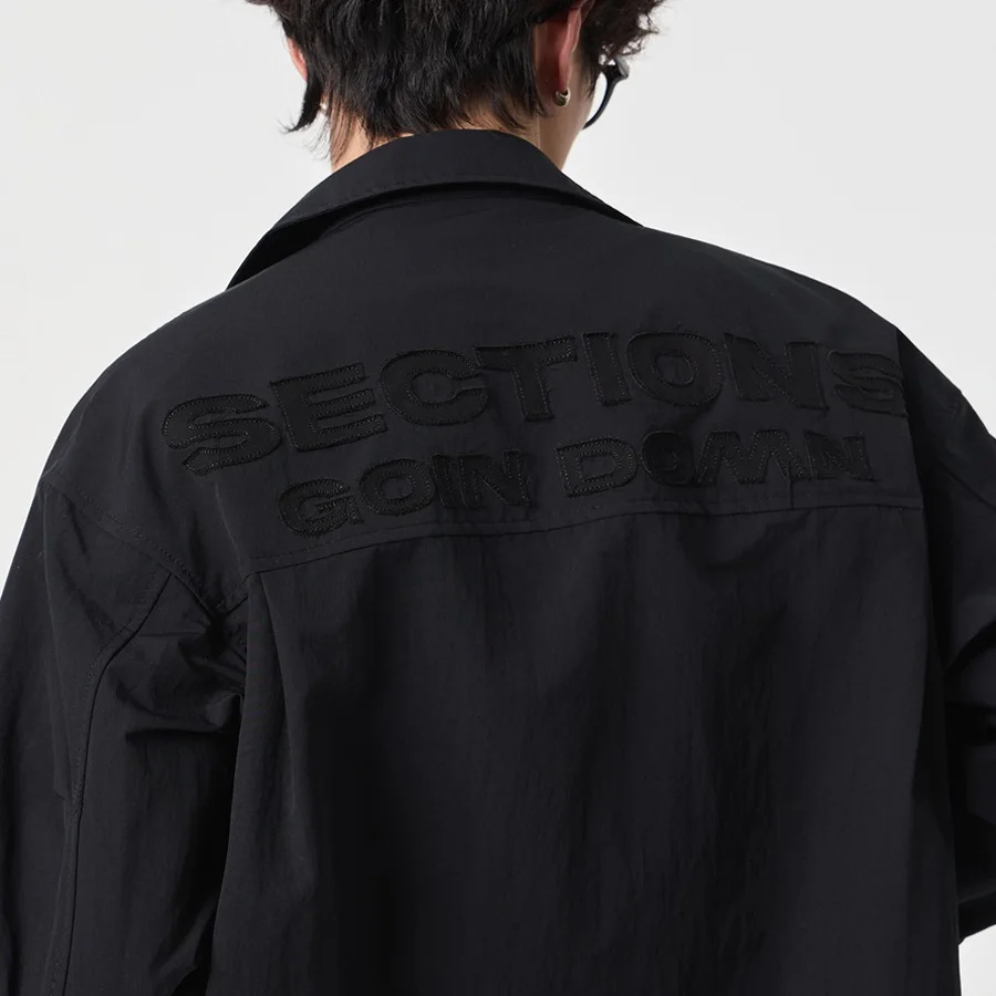 Oversize M-7XL  Cargo Shirt Men Streetwear Fashion Outdoor Loose Casual Long Sleeve Plus Size Shirts Cityboy Cardigan  Blouses