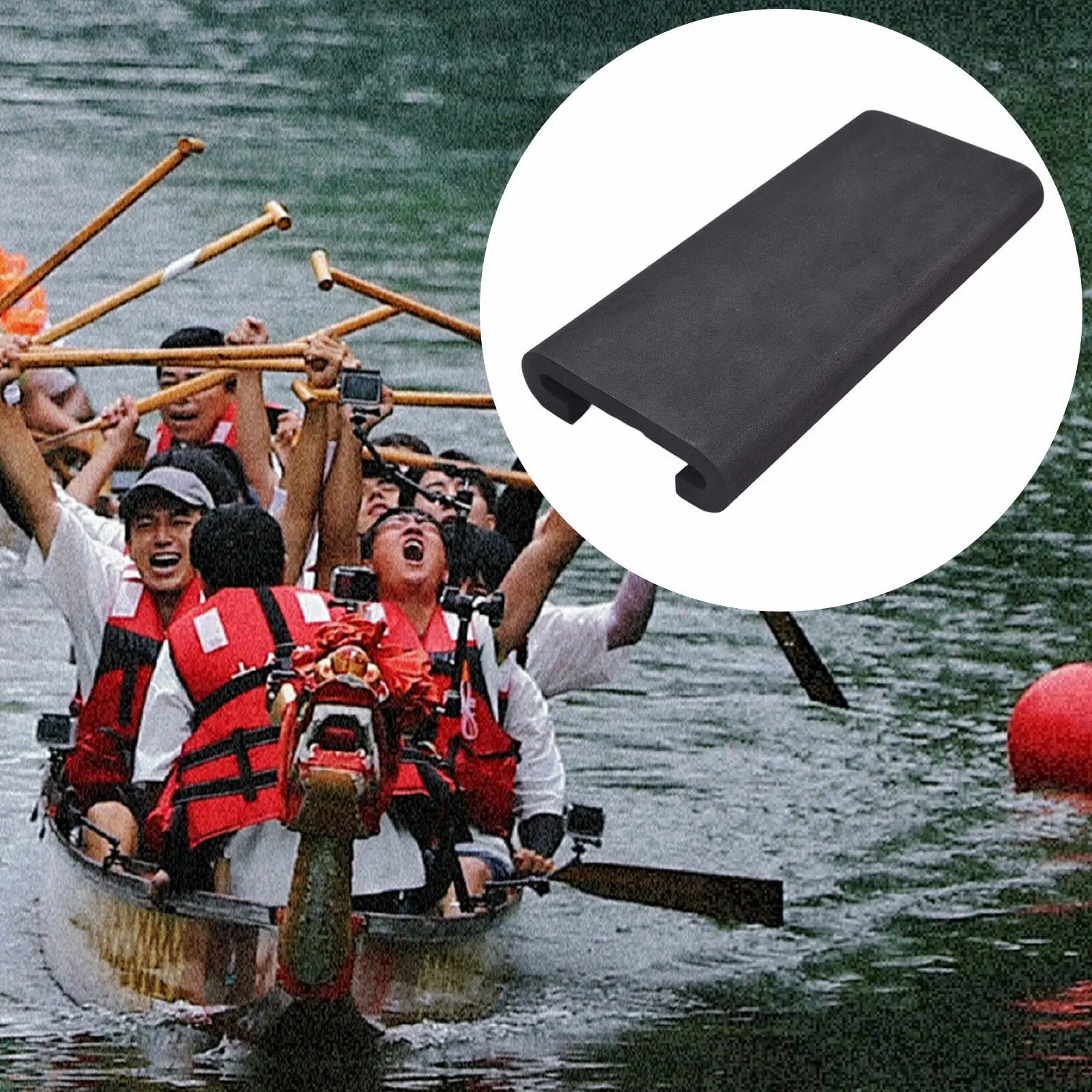 EVA Boat Paddle Seat Non Slip Shockproof Cushion Rowing Canoe Kayak Fishing Training for Outdoor