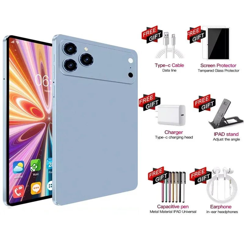 2026 Tablets Pad 17Pro Max Tablet Android 16 22GB+2TB 20000mAh