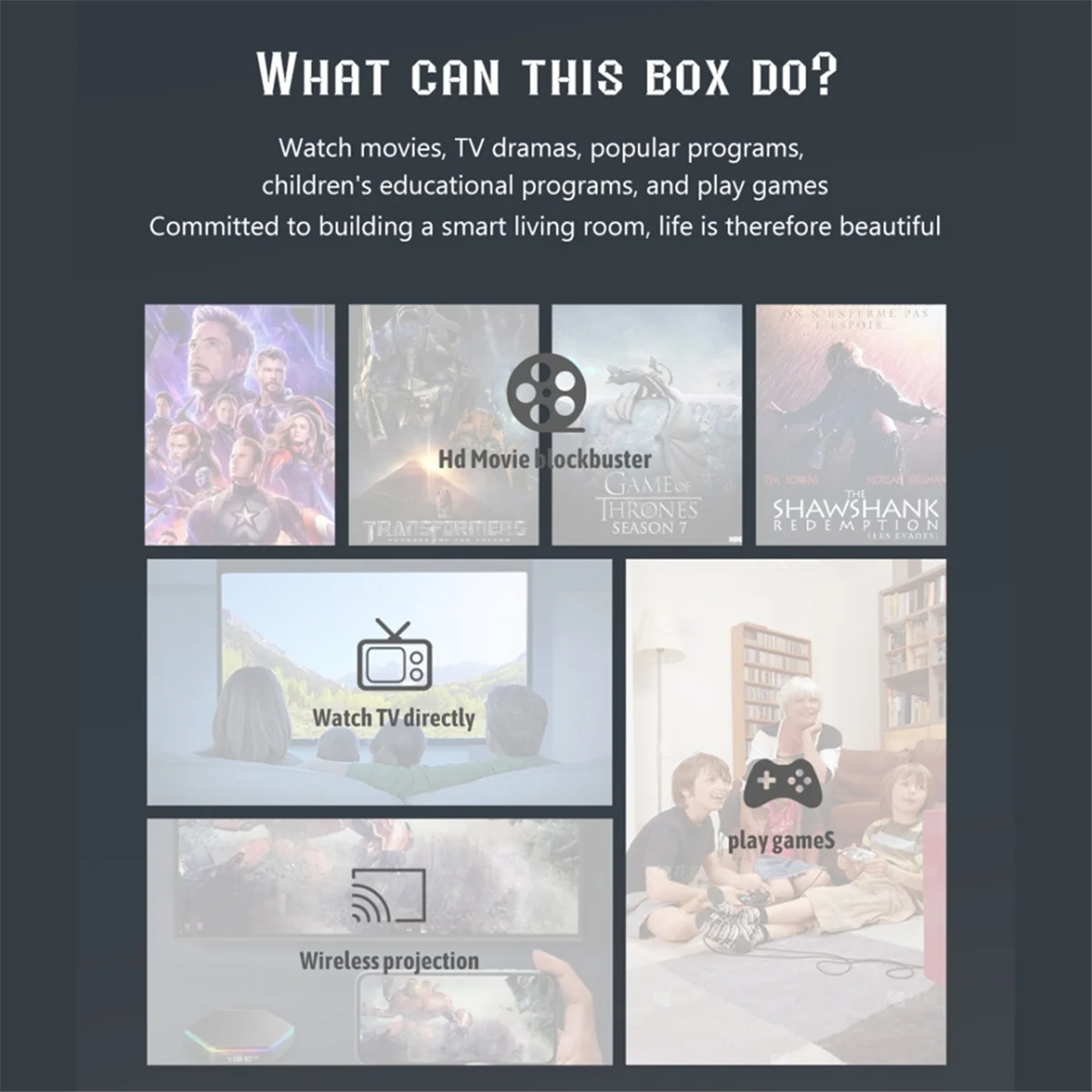 

T06C-T95Z Plus Android 12 TV Box 8K Allwinner H618 2,4G 5G WiFi 6 BT 5,0 Медиаплеер Android Box 2 ГБ + 16 ГБ, вилка стандарта США