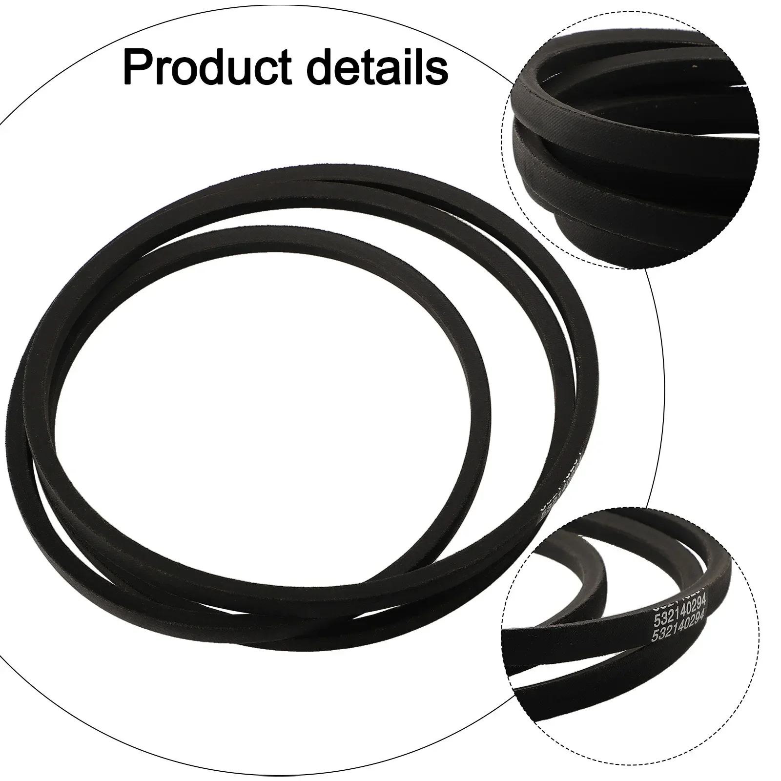

1pc 0.5x82 Inch Drive Belt For Craftsman 532140294 531300768 140294 Lawn Tractor Lawn Mower Parts Garden Tools