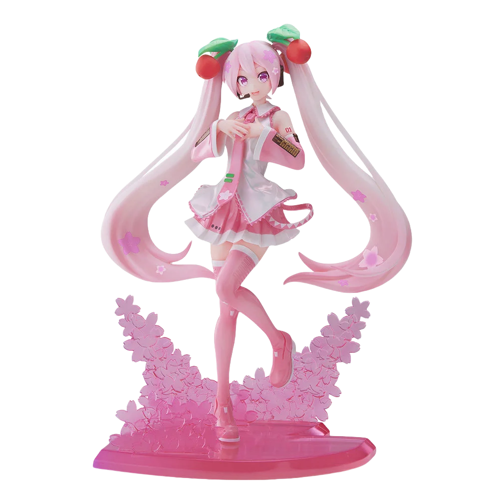 SEGA Genuine Luminasta Hatsune Miku Anime Figure Action Toys for Boys Girls Kids Christmas Gift Collectible Model Ornaments