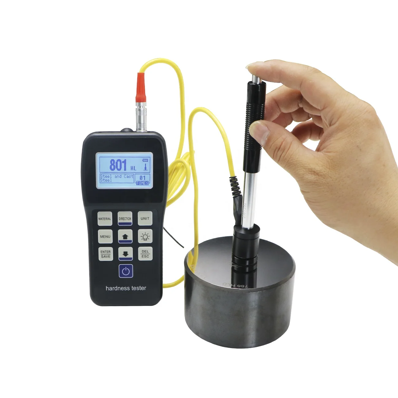 

2025 Hot Sale SL-140 Digital Portable Hardness Tester Meter Durometer Leeb Hardness Tester for Metal Steel