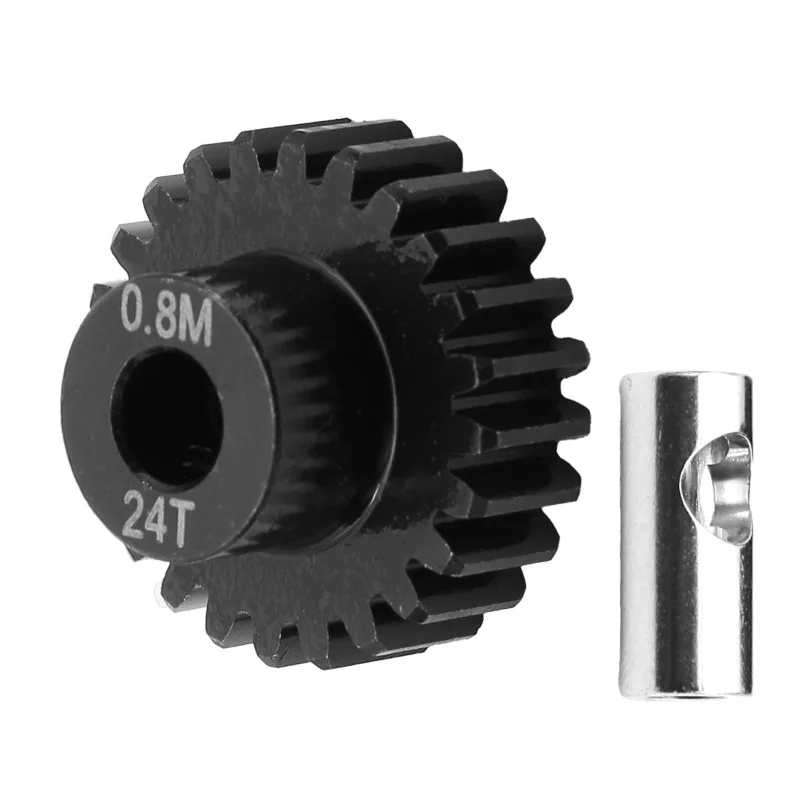 M0,8 gehärteter Stahl 45er # Stirnrad 5 mm Bohrung – für 1/10 RC Monster Truck Crawler Upgrade-Teil – Detail 23