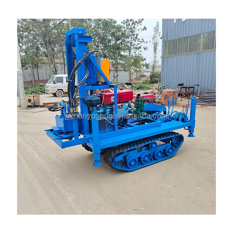 

22HP Diesel Hydraulic Water Well Drill Rig High Power Mini Borehole Machine for Home Construction and Farm Irrigation