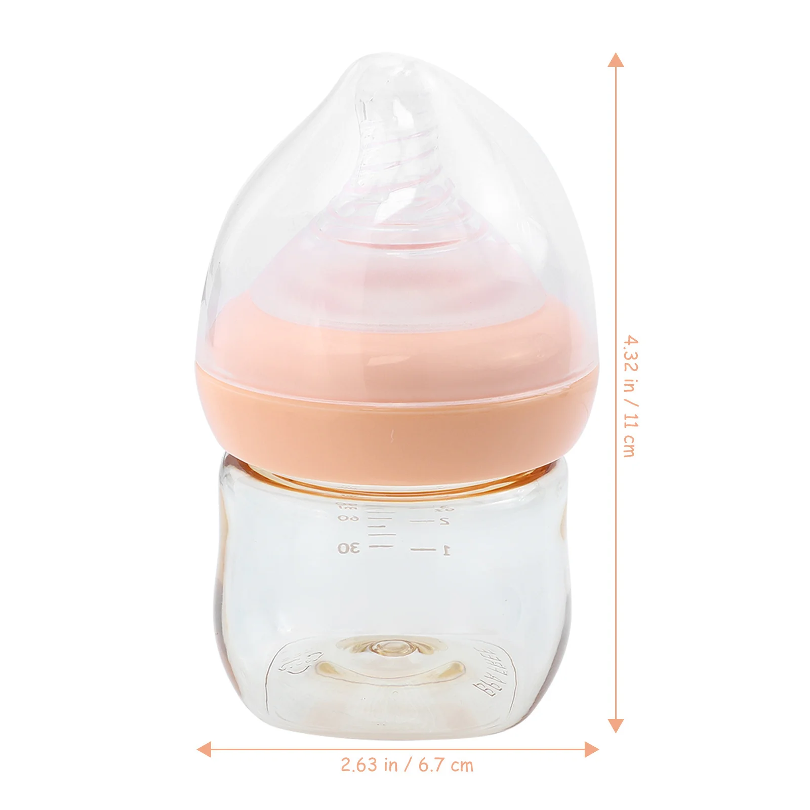 1 Stuks Babymelk Feeder Brede Mond 90 Ml Draagbare Afneembare Gemakkelijk Schoon Pasgeboren Voeden Melk Opslag Fles Zuigfles