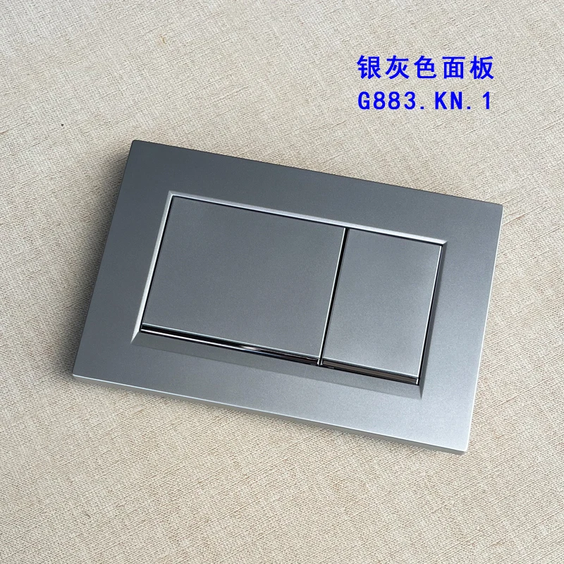 Toilet Accessories Button Button Water Tank Panel Toilet Water Tank Dual Press Switch Wall Mounted